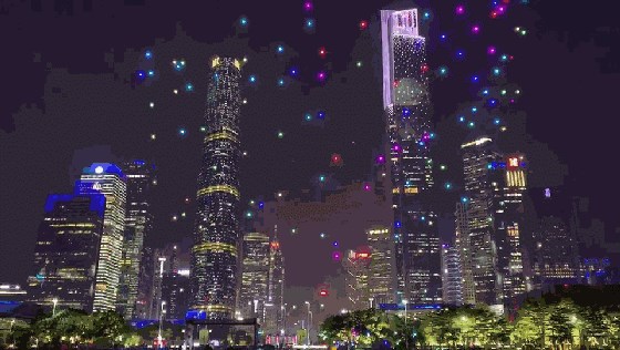 無人機(jī)燈光秀 無人機(jī)燈光秀