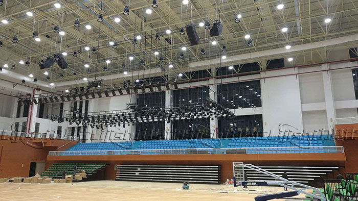 韶關(guān)學(xué)院多功能體育館燈光配置 韶關(guān)學(xué)院多功能體育館燈光配置